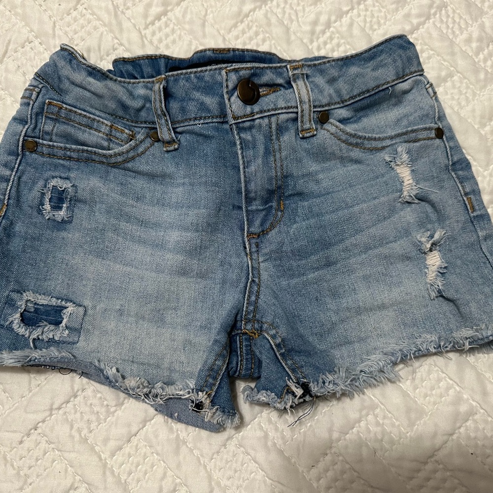 Joes’s Denim Distressed Girls Jean Shorts Size 10